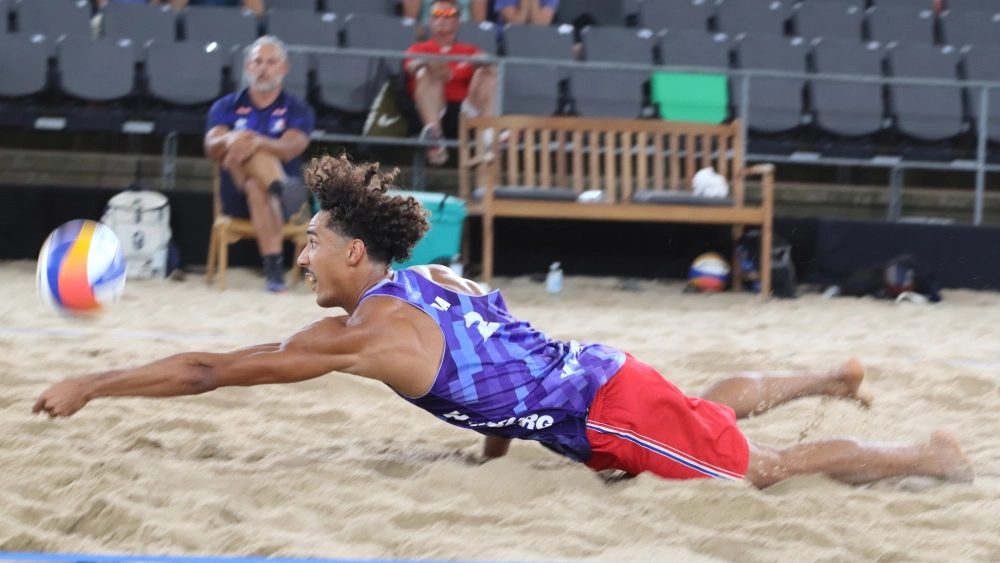 Calvin Aye bei der Pro Beach Tour